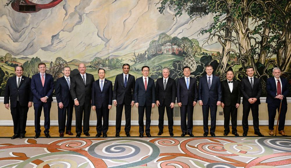 Vice-presidente chinês participa da cerimônia de posse de Trump