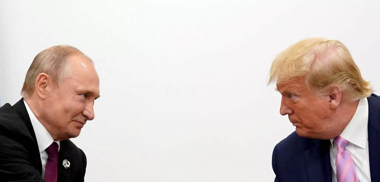 Trump e Putin 
28/06/2019
REUTERS/Kevin Lamarque