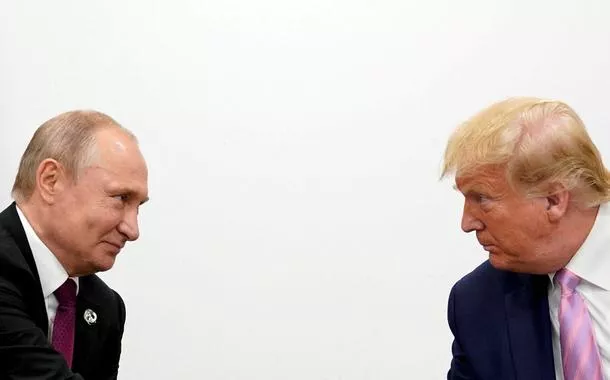 Trump e Putin conversam hoje sobre relações bilaterais e negociações para acabar com a guerra na Ucrânia