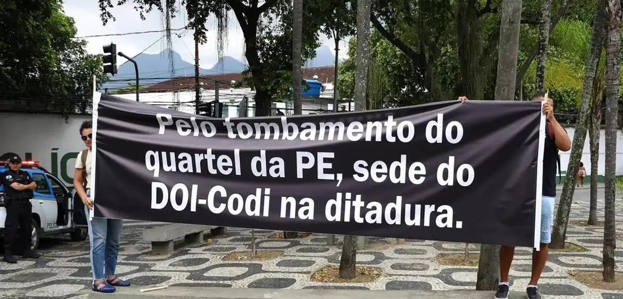 Protesto no Rio de Janeiro