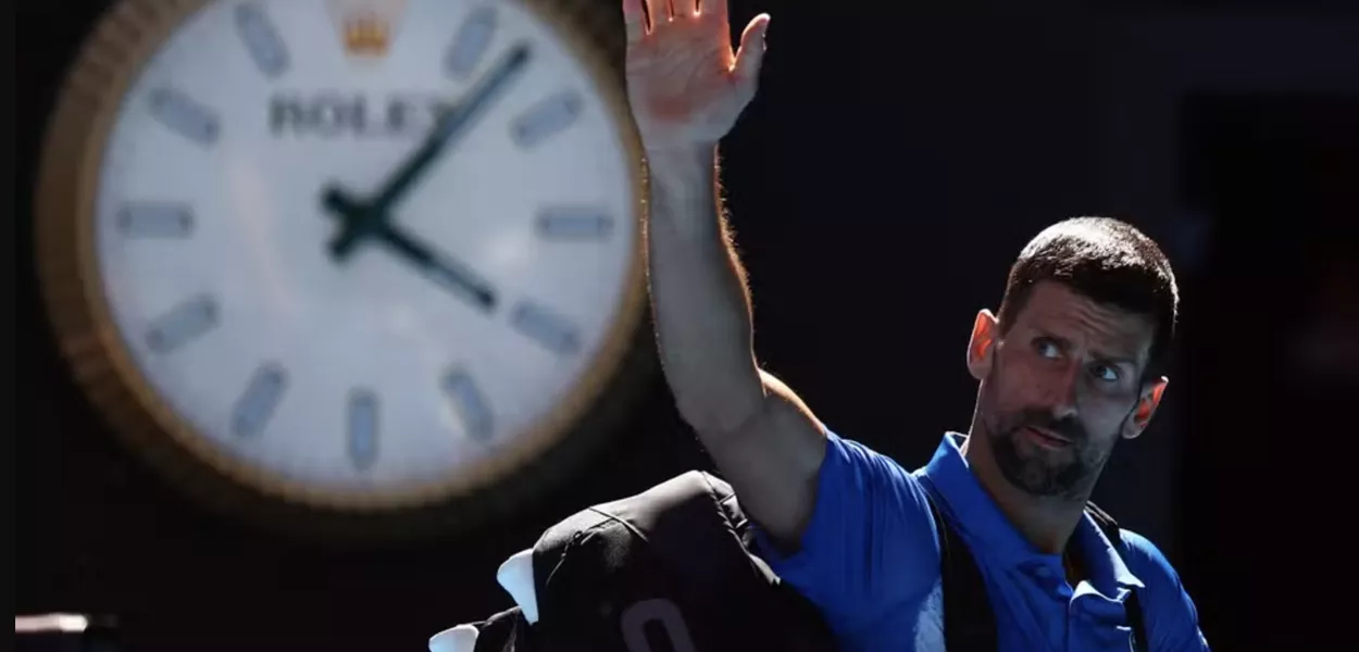 Novak Djokovic abandona o Aberto da Austrália