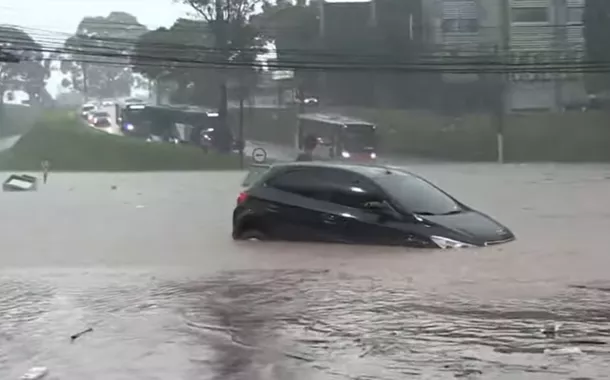 Enchente em São Paulo