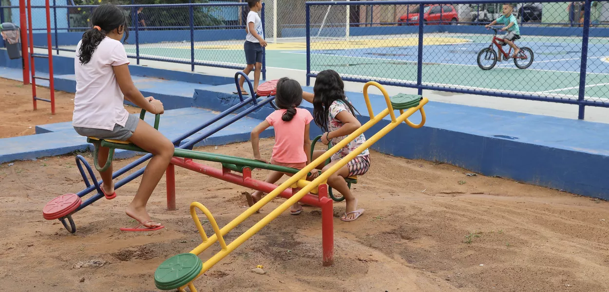 Espaço de lazer em Brasília