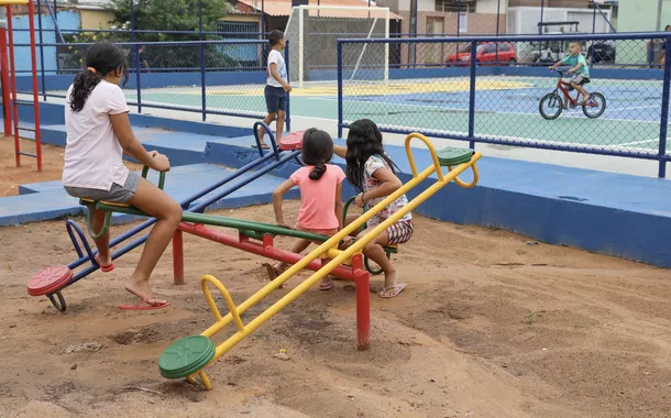 Espaço de lazer em Brasília