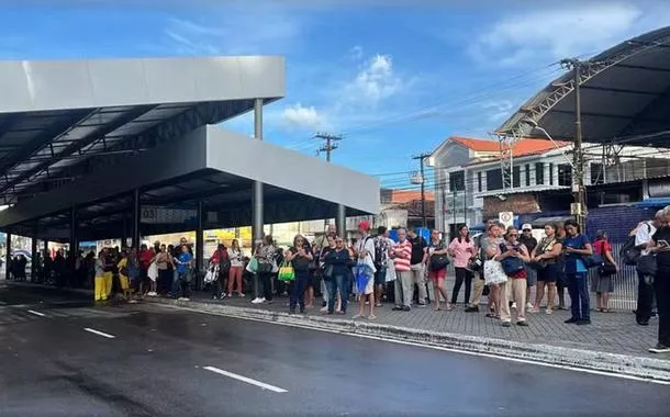 Parada de ônibus em João Pessoa 