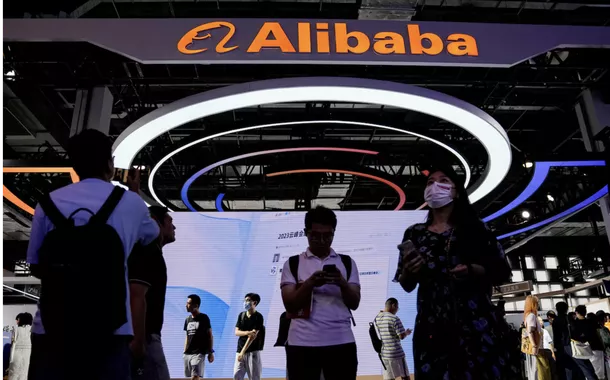 Stand da Alibaba na China