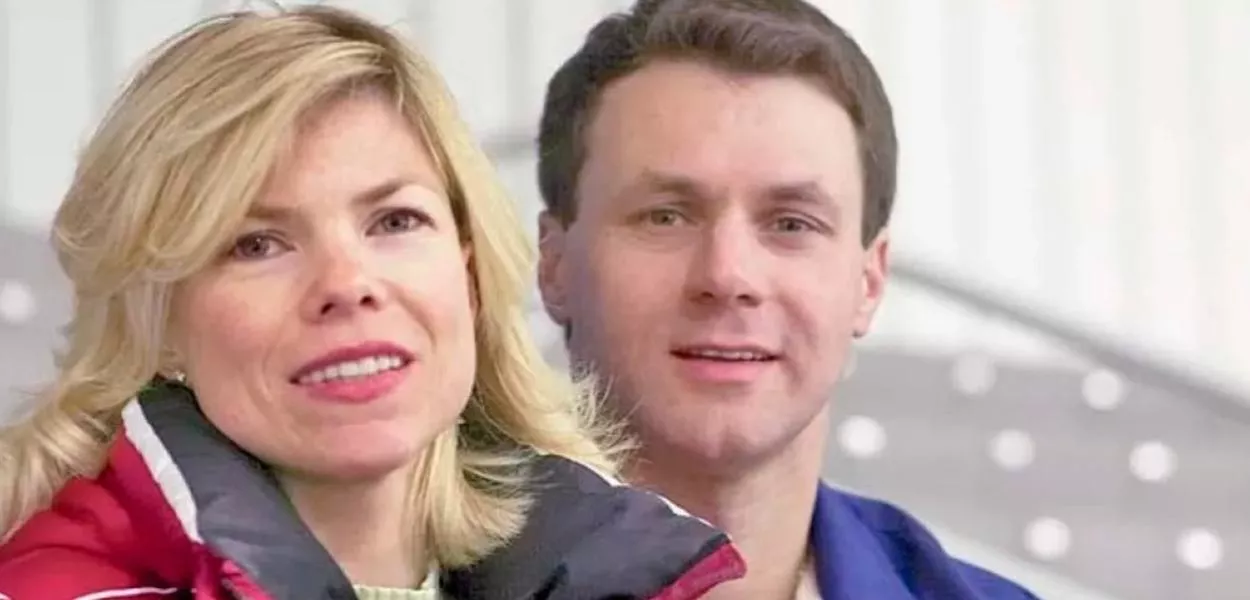 Shishkova e Naumov, que eram casados, venceram o campeonato mundial de patinagem artística em pares em 1994 e viviam nos EUA