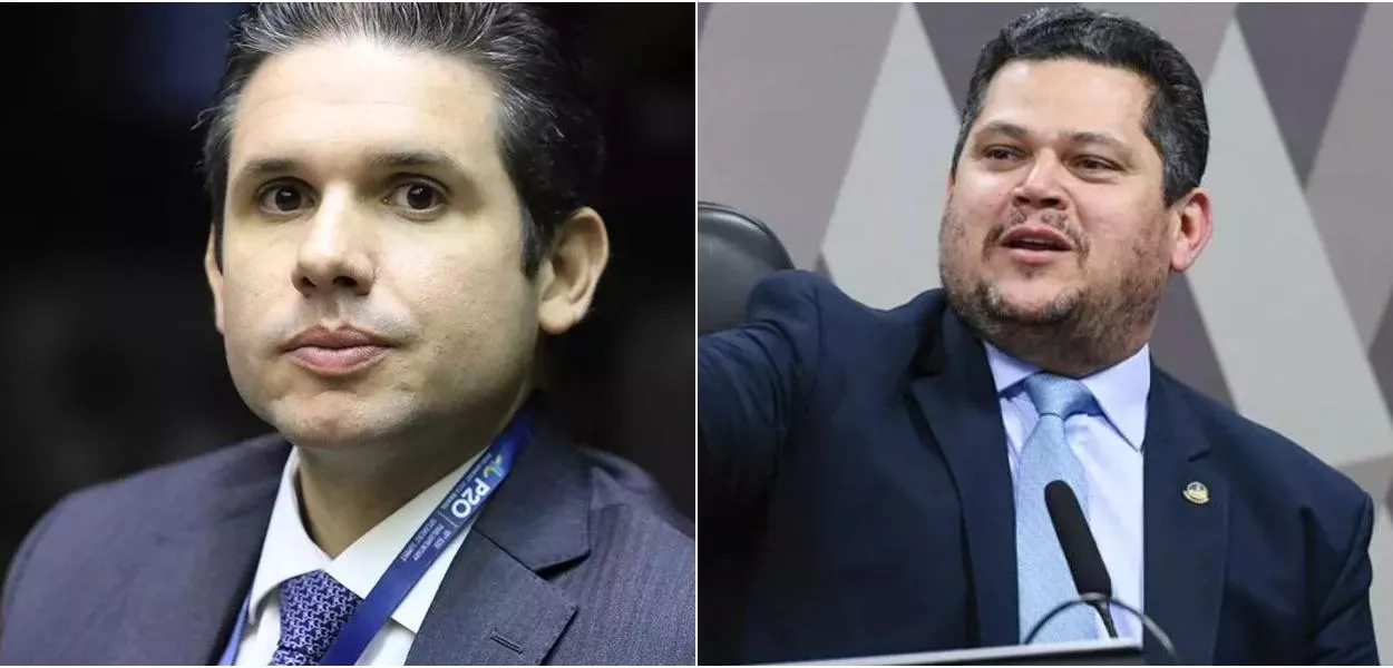 Hugo Motta e Davi Alcolumbre