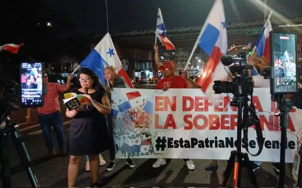 Protestos crescem no Panamá contra os EUA em meio a ameaças de Trump sobre o canal e visita de Marco Rubio
