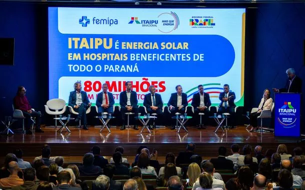 Itaipu investe R$ 81 milhões em energia solar para hospitais filantrópicos do Paraná