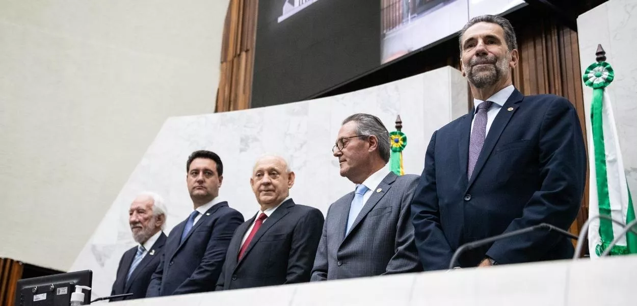 Sessão solene de posse da Mesa Diretora da Assembleia Legislativa do Paraná (Alep)
