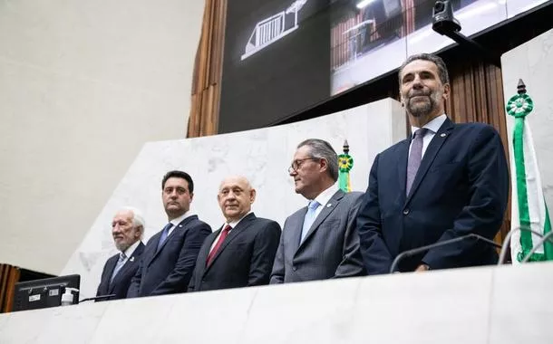 Sessão solene de posse da Mesa Diretora da Assembleia Legislativa do Paraná (Alep)