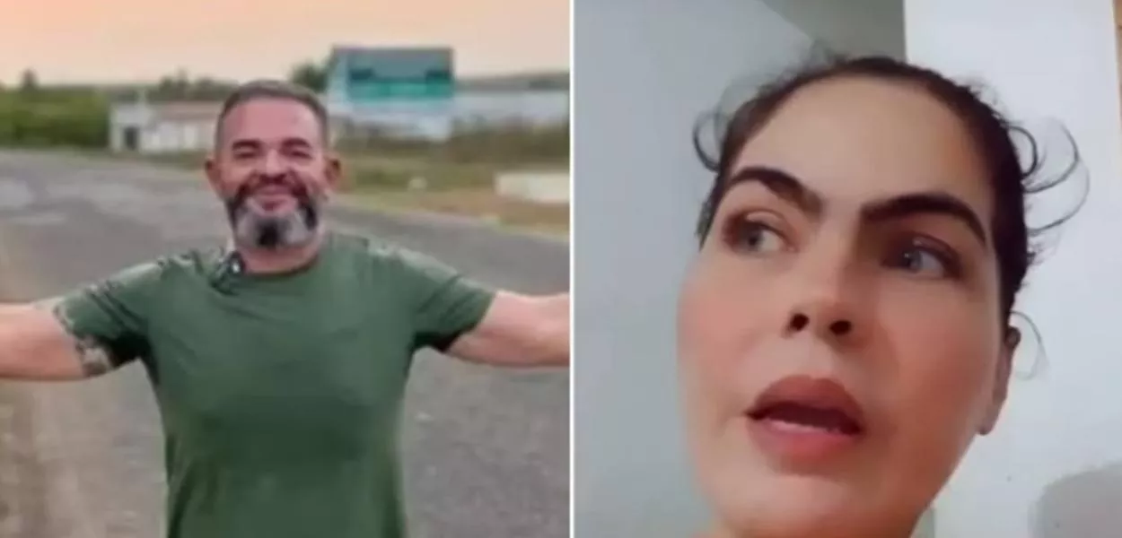 Miguel Cabral e sua prima, Ana Clara Cabral