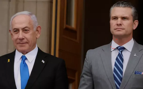 Chefe do Pentágono se encontra com Netanyahu e não esclarece se EUA enviarão tropas para ocupar Gaza