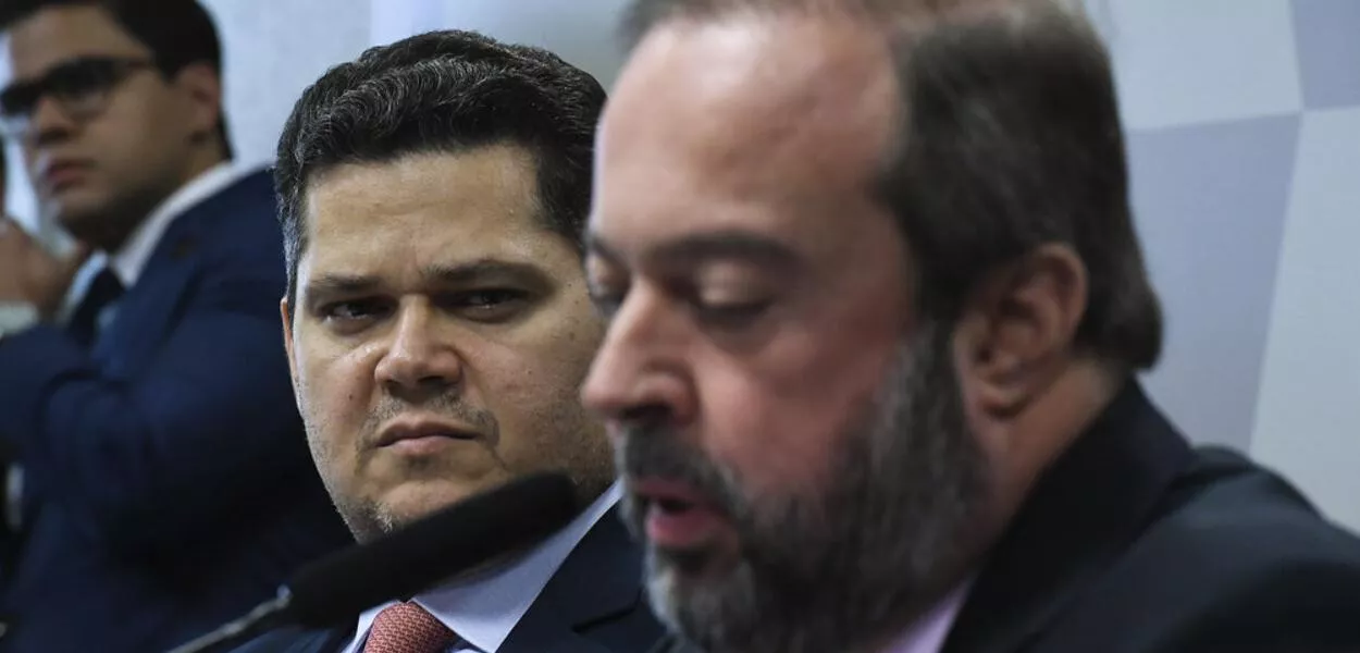 Davi Alcolumbre e Alexandre Silveira