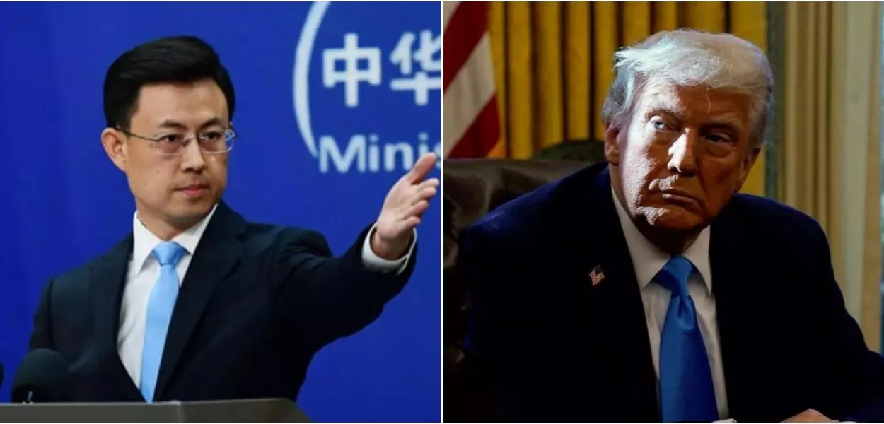 Guo Jiakun e Donald Trump