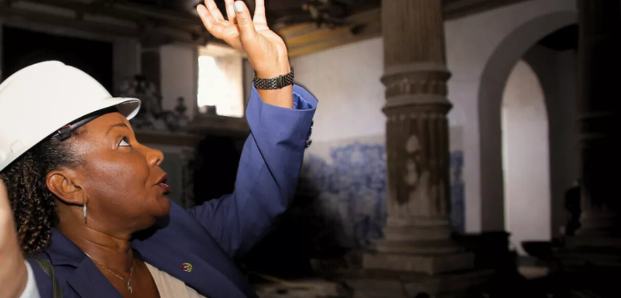 Ministra da Cultura, Margareth Menezes