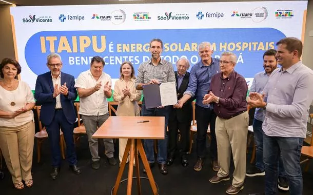 Itaipu e Femipa instalam usina solar em hospital beneficente do Paraná