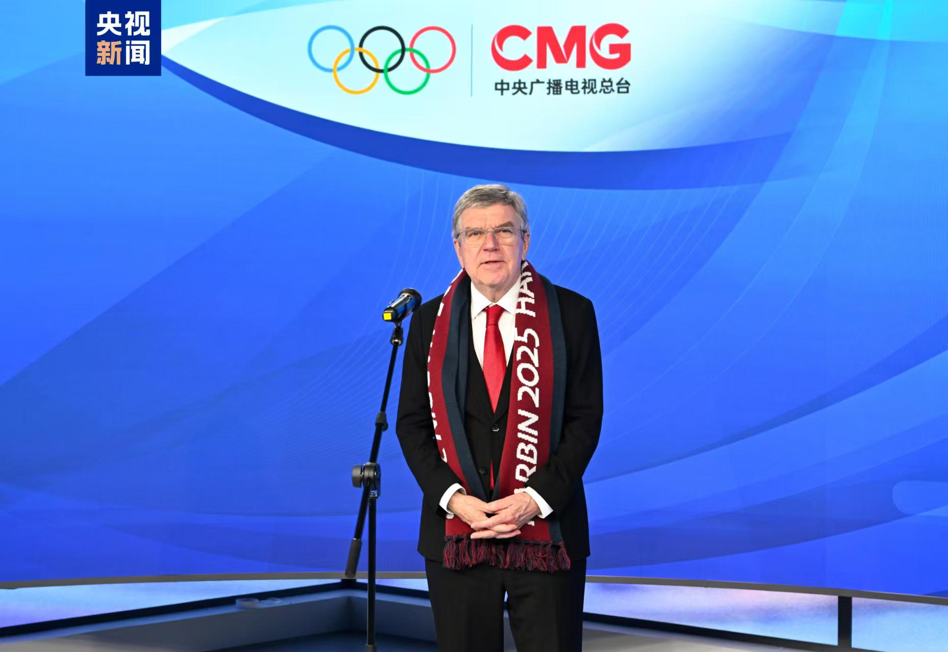 Bach reconhece equipe do CMG que atuará na transmissão dos Jogos de Inverno de 2026