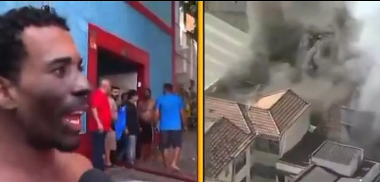 Sobrevivente relata momentos de pânico