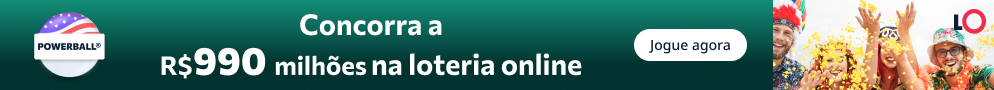 Os brasileiros podem jogar para ganhar o prêmio principal de quase R$1 bilhão do Powerball 
