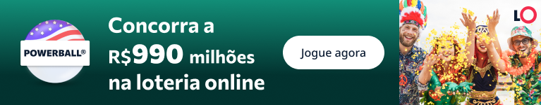 Os brasileiros podem jogar para ganhar o prêmio principal de quase R$1 bilhão do Powerball  