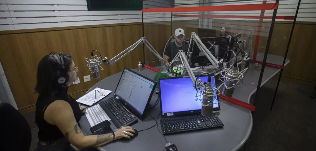 Cabine de rádio