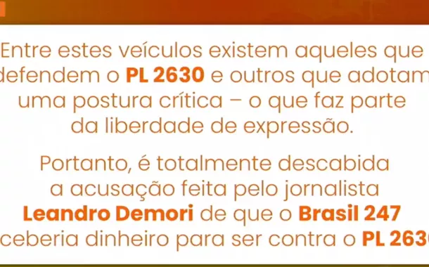 ICL concede direito de resposta ao Brasil 247 após agressão de Leandro Demori