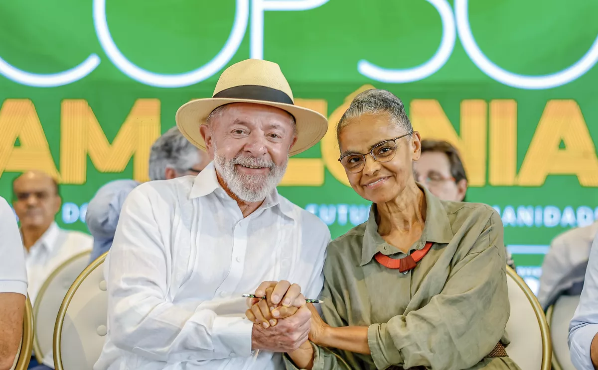 Lula e Marina Silva em Belém-PA - 14/02/2025