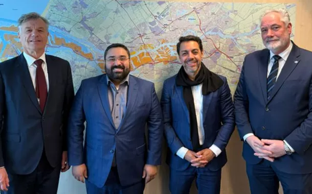 Delegação brasileira visita portos na Europa e busca inovação para Santos e Itajaí