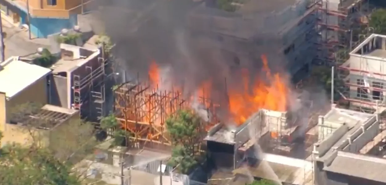 Incêndio atinge Estúdios Globo no Rio de Janeiro
