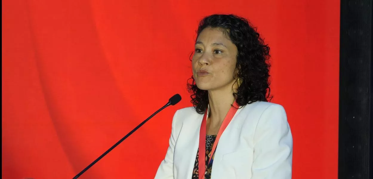 Secretária Nacional de Políticas sobre Drogas do MJSP, Marta Machado, fala no painel "O significado da decisão do STF sobre porte da cannabis para uso pessoal", durante o evento "A Política Nacional sobre Drogas: Um Novo Paradigma", realizado pelo Brasil 247, TV 247 e Consultor Jurídico, com apoio do grupo Prerrogativas - Brasília (DF) - 18/02/2025
