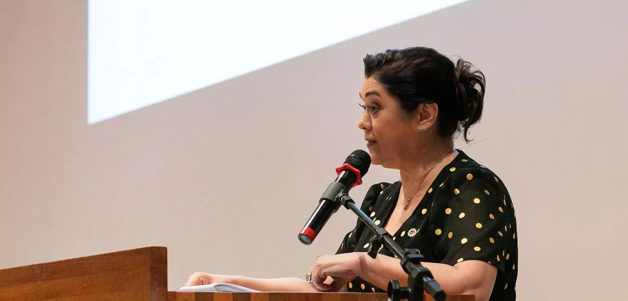 Tânia Maria Cristina, presidente do Cofecon