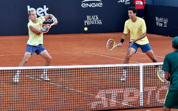 Rafael Matos e Marcelo Melo vencem dupla espanhola e conquistam o Rio Open
