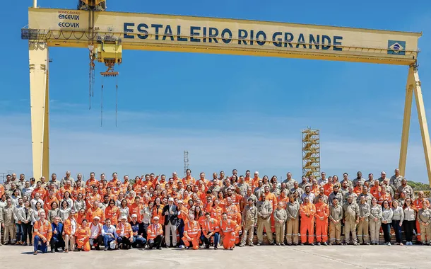 24.02.2025 - Cerimônia de assinatura do contrato de navios da Transpetro pelo Programa de Renovação da Frota Naval do Sistema Petrobras