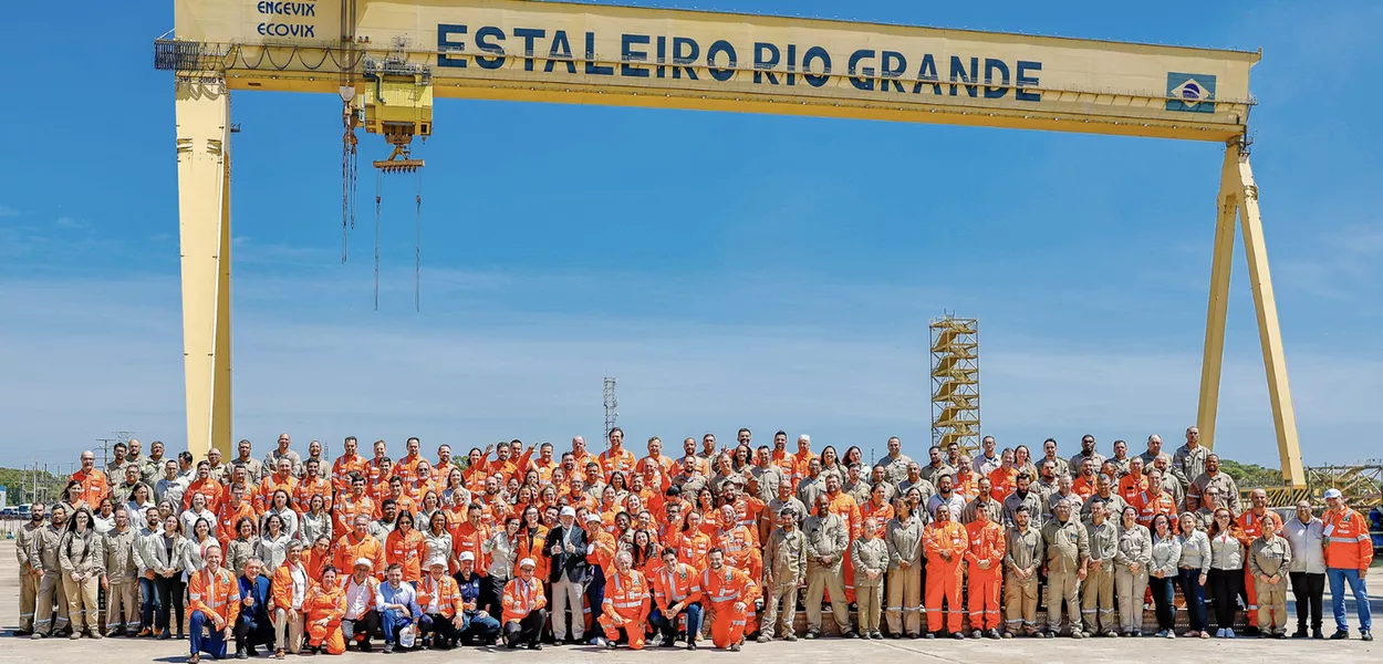 24.02.2025 - Cerimônia de assinatura do contrato de navios da Transpetro pelo Programa de Renovação da Frota Naval do Sistema Petrobras