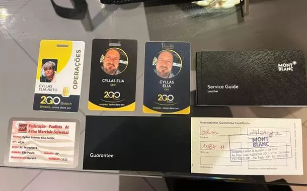 Materiais apreendidos pela PF em São Paulo