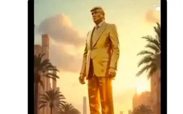 Trump publica vídeo feito por IA que mostra seu plano de transformar Gaza na ‘Riviera do Oriente Médio’