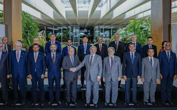 26.02.2025 - Abertura da primeira reunião de sherpas da presidência brasileira do BRICS - Palácio do Itamaraty - Brasília (DF)