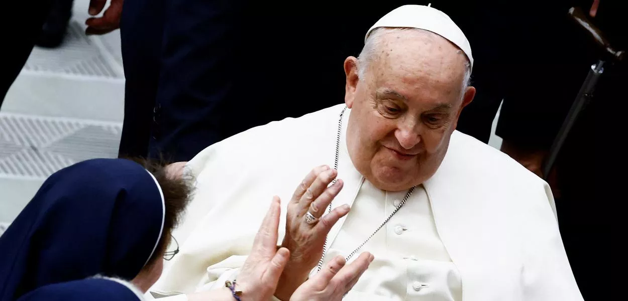 Papa Francisco participa de audiência geral no Vaticano em janeiro
