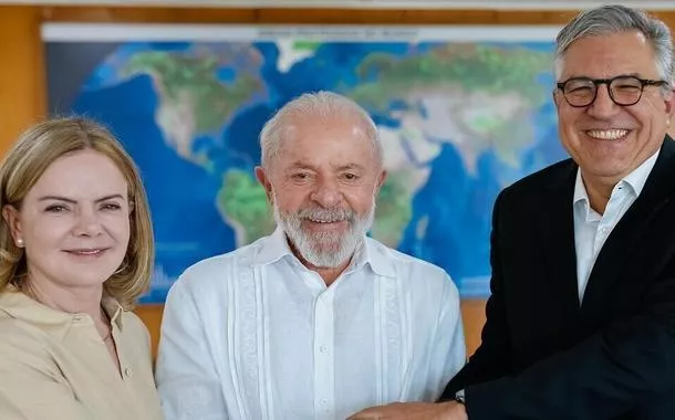 Gleisi Hoffmann, Lula e Alexandre Padilha