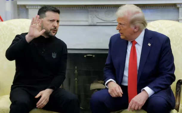 Trump e JD Vance humilham Zelensky na Casa Branca (vídeo)