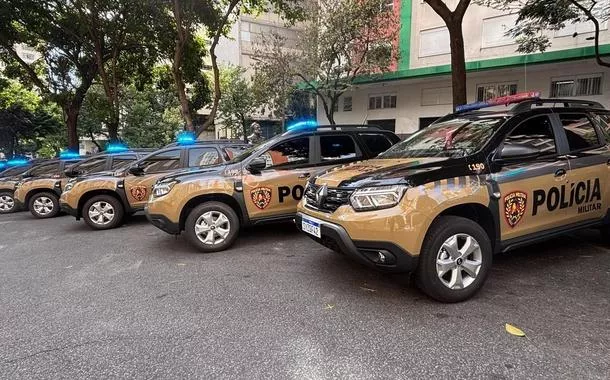 Viaturas da Polícia Militar de Minas Gerais