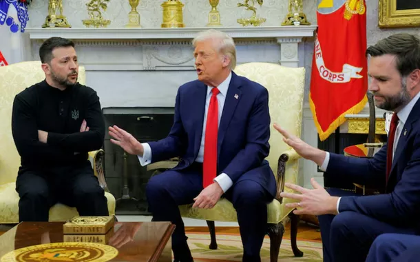 Kremlin ironiza Zelensky e diz que ele "parece doente" após encontro tenso com Trump