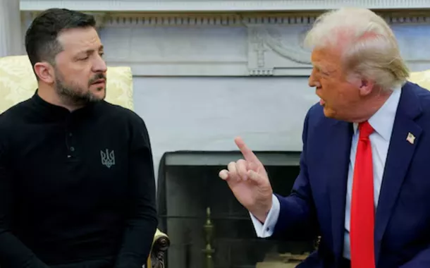 Volodymyr Zelensky e Donald Trump