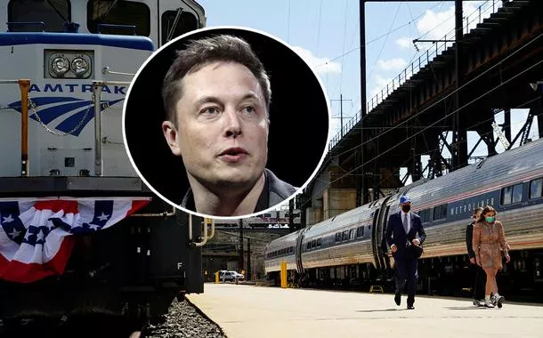 Elon Musk diz que Serviço Postal e estatal de transporte ferroviário deveriam ser privatizados