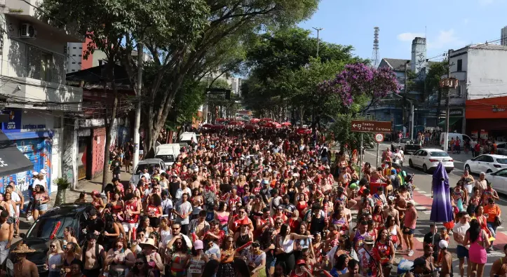Carnaval de SP tem mais de 3,6 mil furtos e roubos de celulares