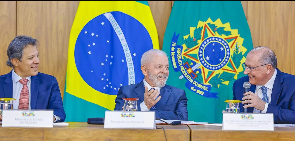 Fernando Haddad, Lula e Geraldo Alckmin