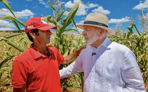 07.03.2025 - Visita às áreas de produção de goiaba, café e milho - Presidente Luiz Inácio Lula da Silva - Campo do Meio (MG)