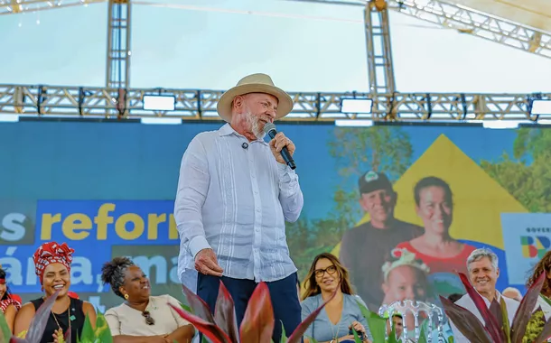 07.03.2025 - Visita às áreas de produção de goiaba, café e milho - Presidente Luiz Inácio Lula da Silva - Campo do Meio (MG)